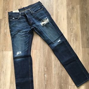Distressed Hollister Jeans